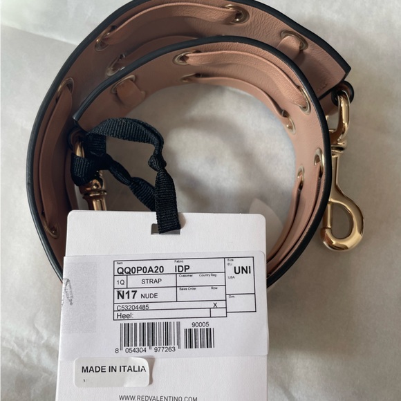 RED(V) Whipstitched Leather Bag Strap from RED Valentino - Picture 6 of 12